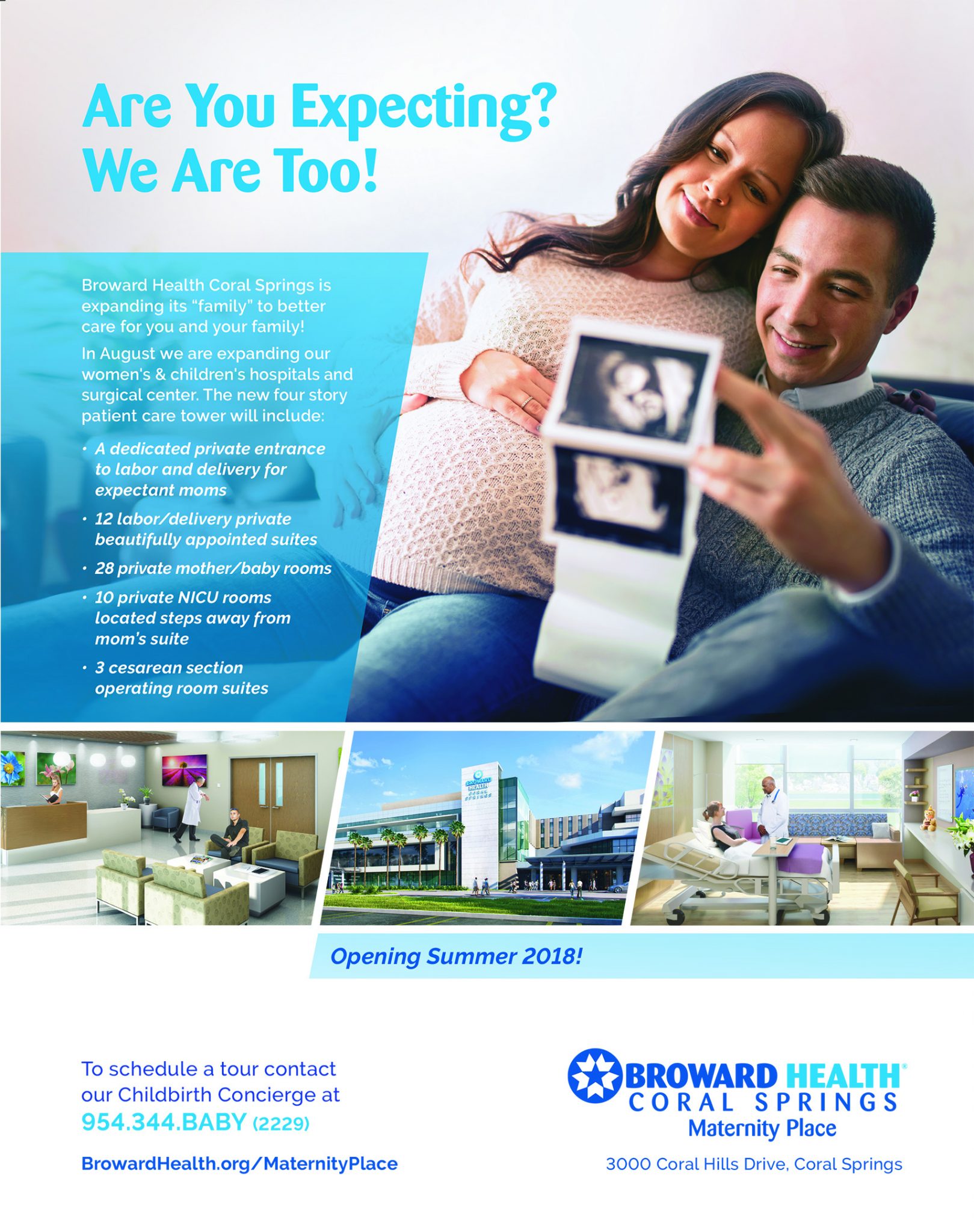 Coral Springs Medical Center ad Spectator Magazine