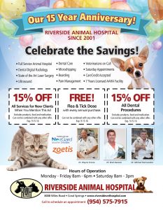 Riverside Animal Hospital Coral Springs, Spectator Magazine ad