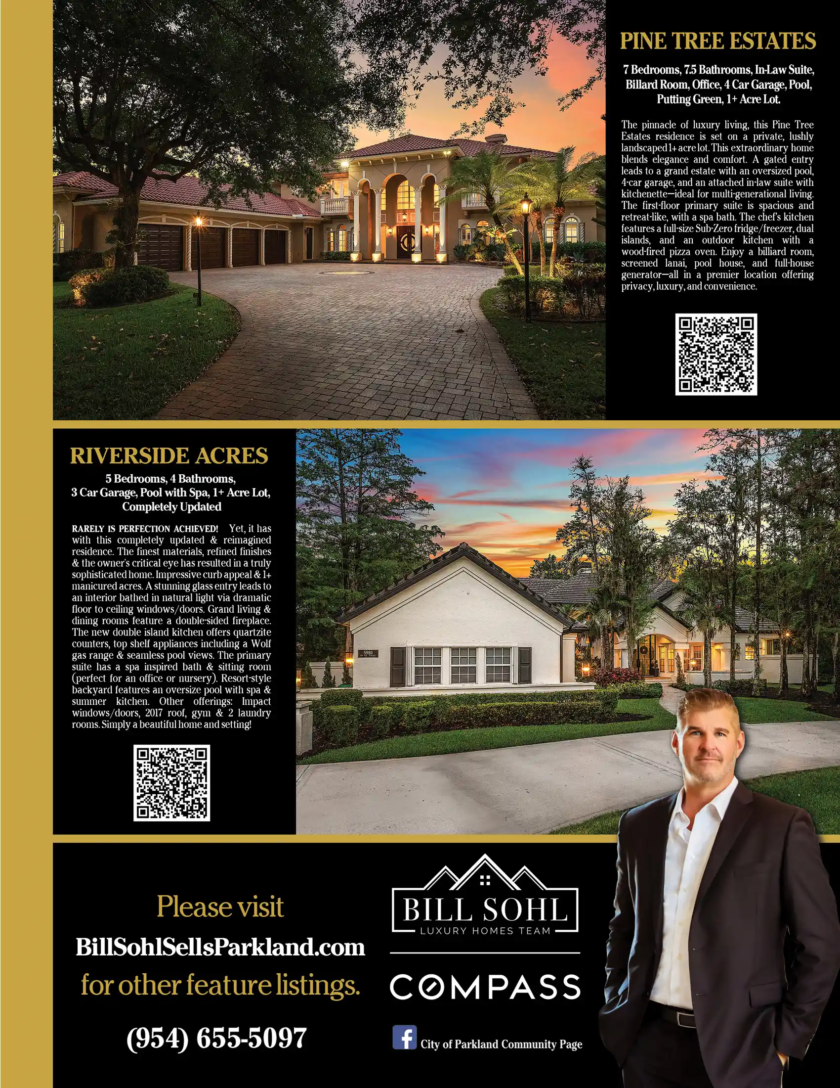 Bill Sohl Compass Realty May ad