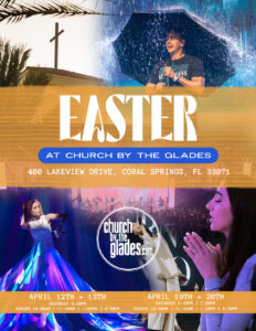 Church by the Glades Easter ad 2025