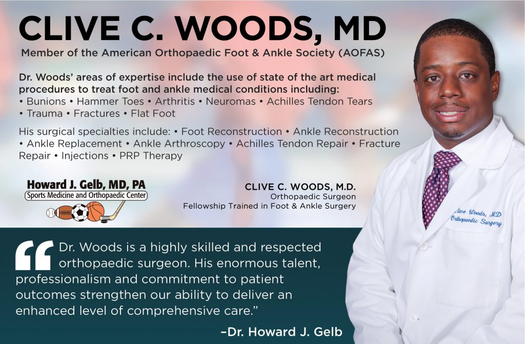 Dr. Clive C. Woods ad