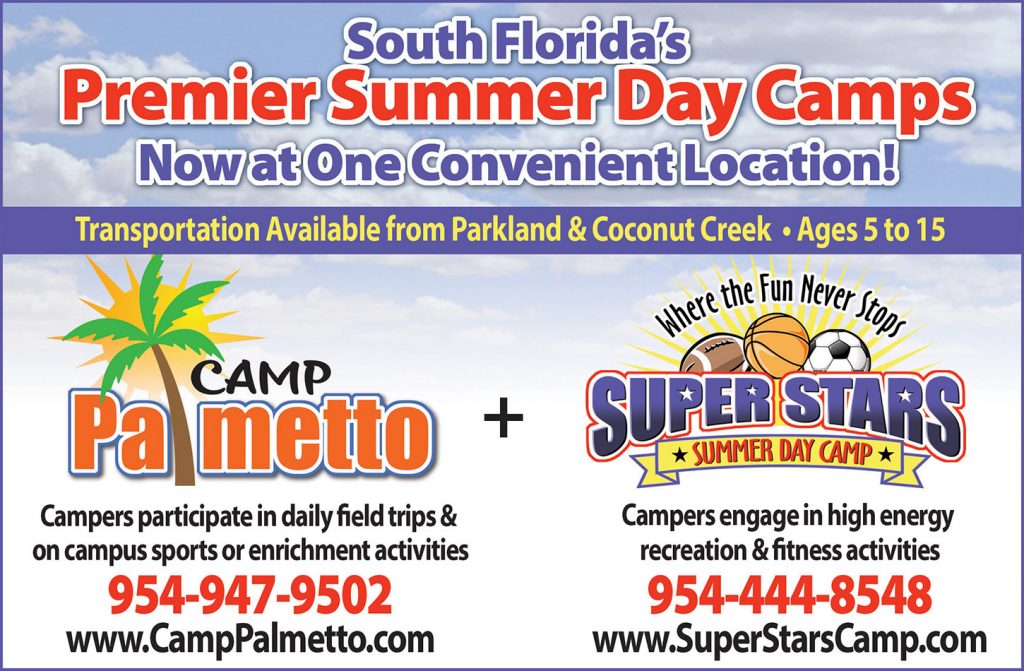 Super stars Camp, camp Palmetto ad(May)