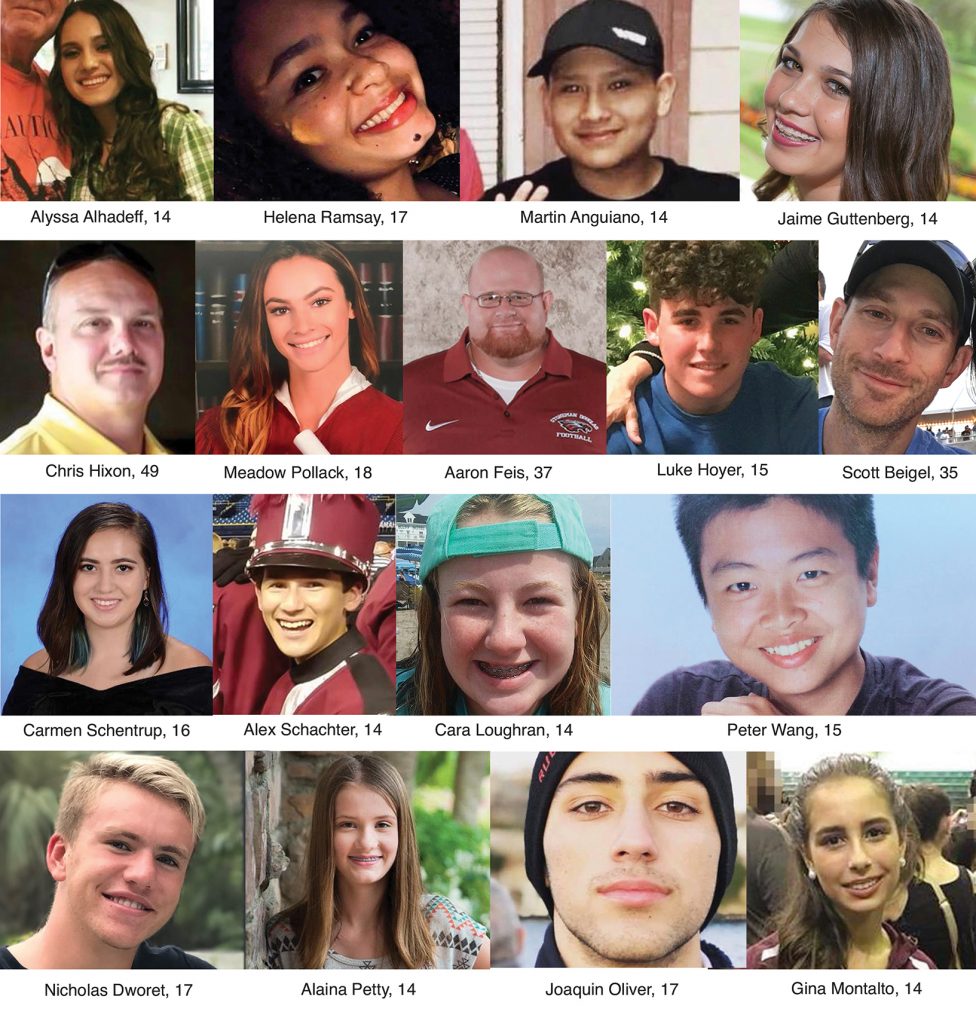 17 Douglas High School Victims