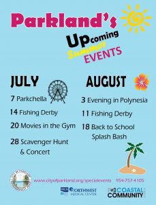 City of Parkland July ad
