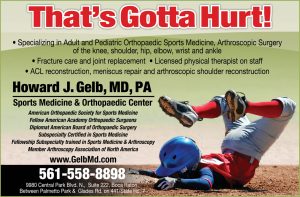 Dr. Howard Gelb, board certified orthopedic surgeon