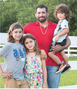 Bryan Velasquez and family