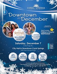 Coral Springs Downtown in December