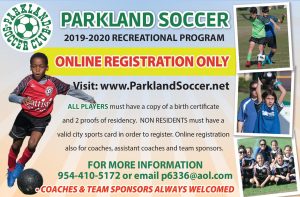 Parkland soccer ad 2020