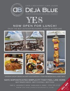 Deja Blue Lunch Specials