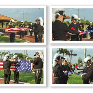 some traditions never end - the right and duty of flag folding