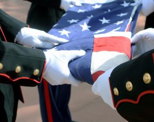 some traditions never end- the right and duty of flag holding