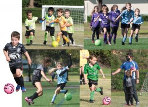 Parkland Soccer Kids Playing