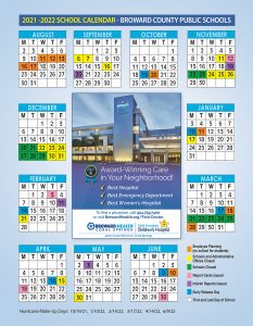 Broward Health School Calendar