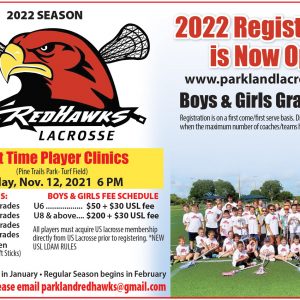 Parkland lacrosse registration 2021