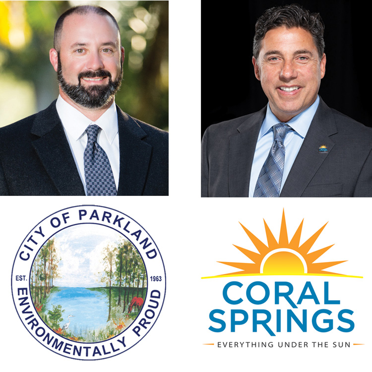 Coral Springs and Parkland Mayors