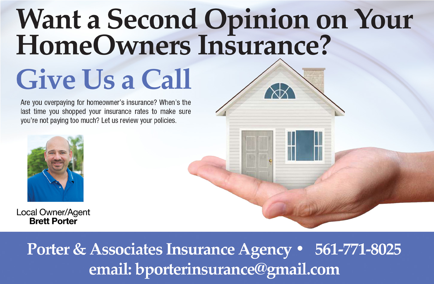 Porter and Associates Insurance June ad