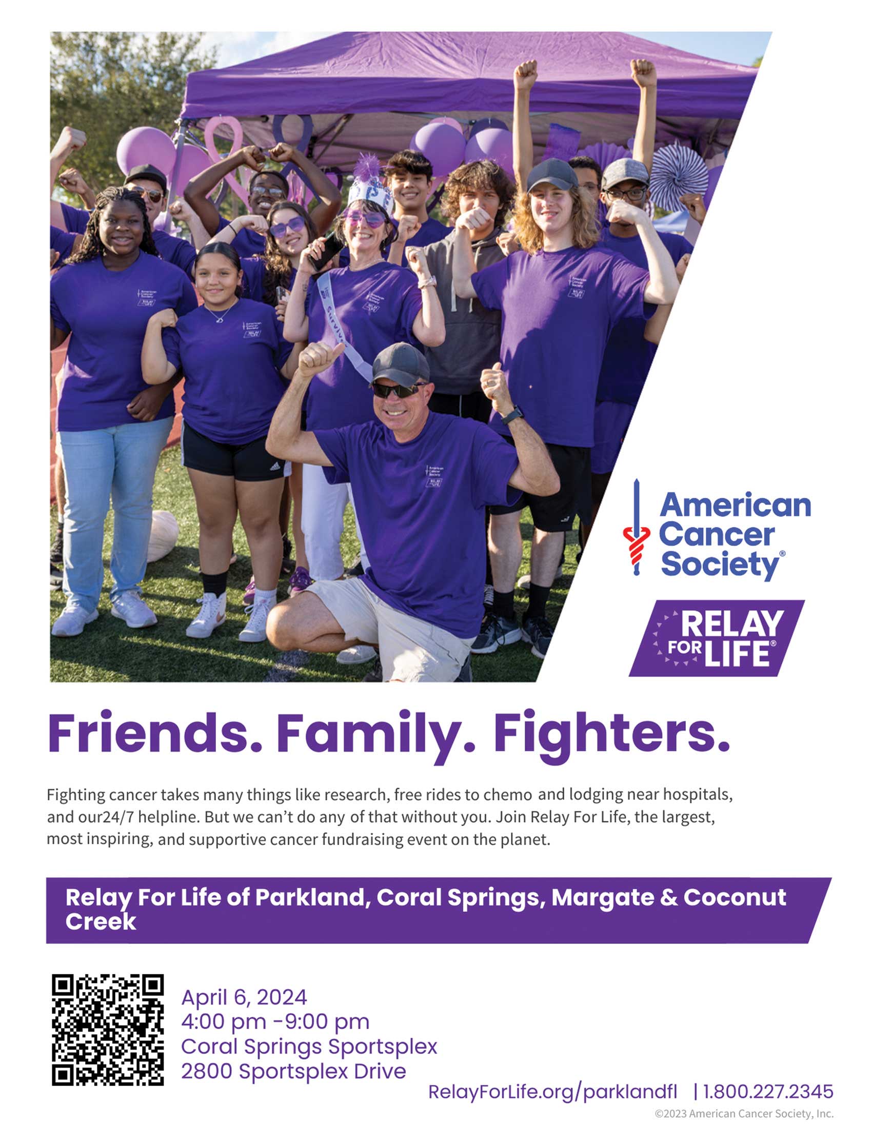Save Lives, Celebrate Lives, and Lead the Fight at American Cancer Society Relay For Life
