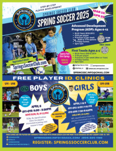 Springs Soccer Club March ad